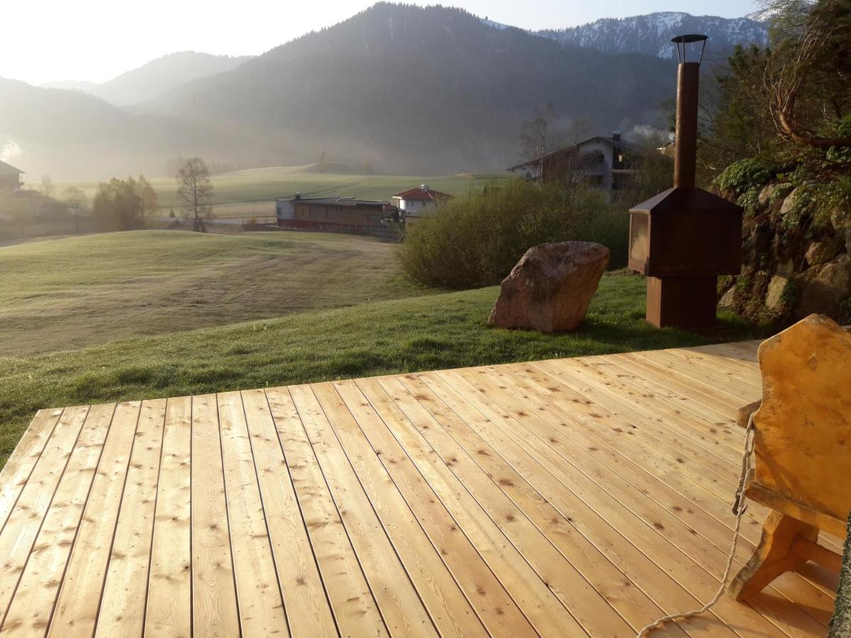Alpenchalet Steinberg am Rofan Exteriör bild